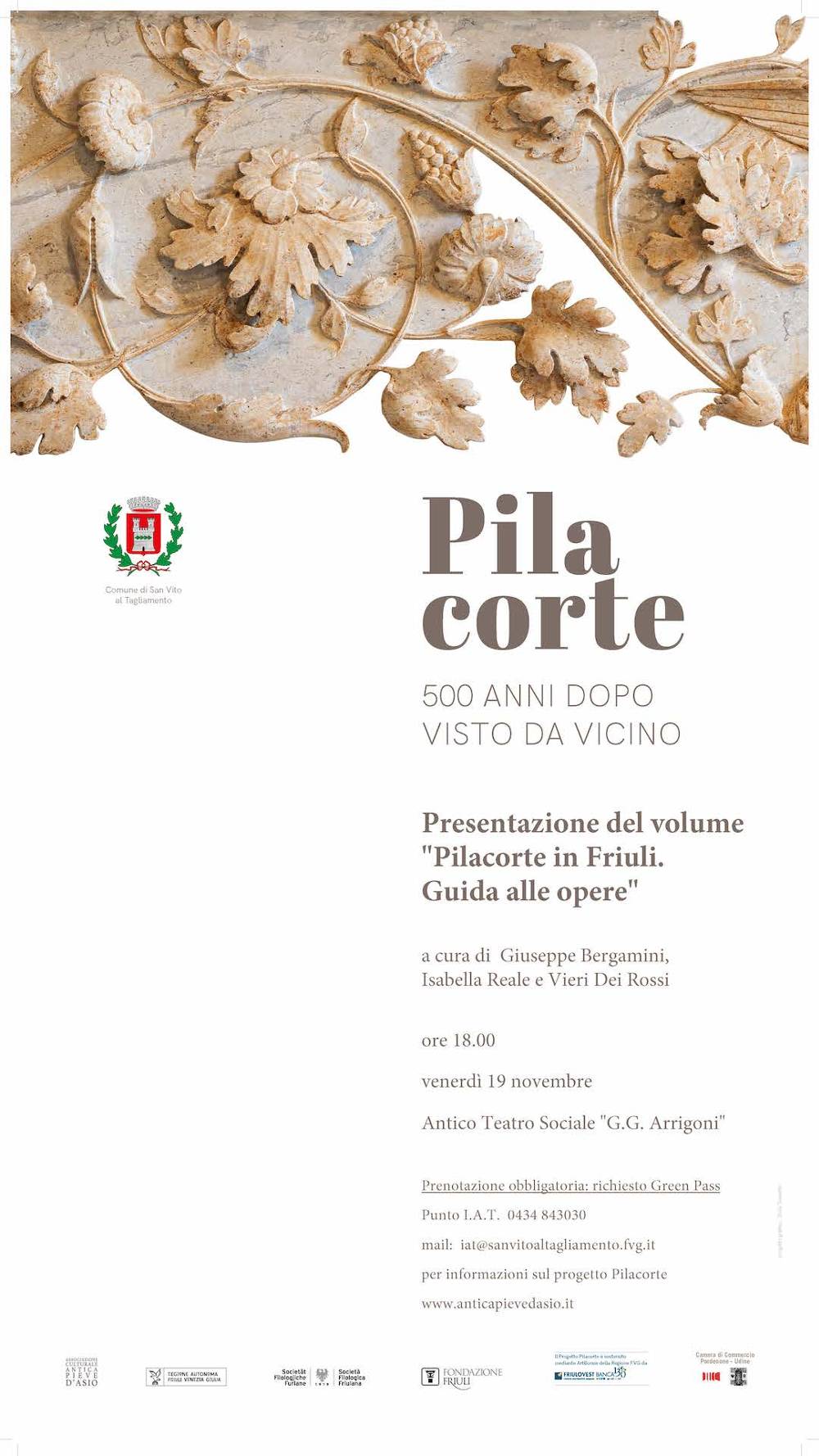 Presentazione libro "Pilacorte in Friuli. Guida alle opere"